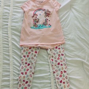 Cynthia Rowley top and pants set